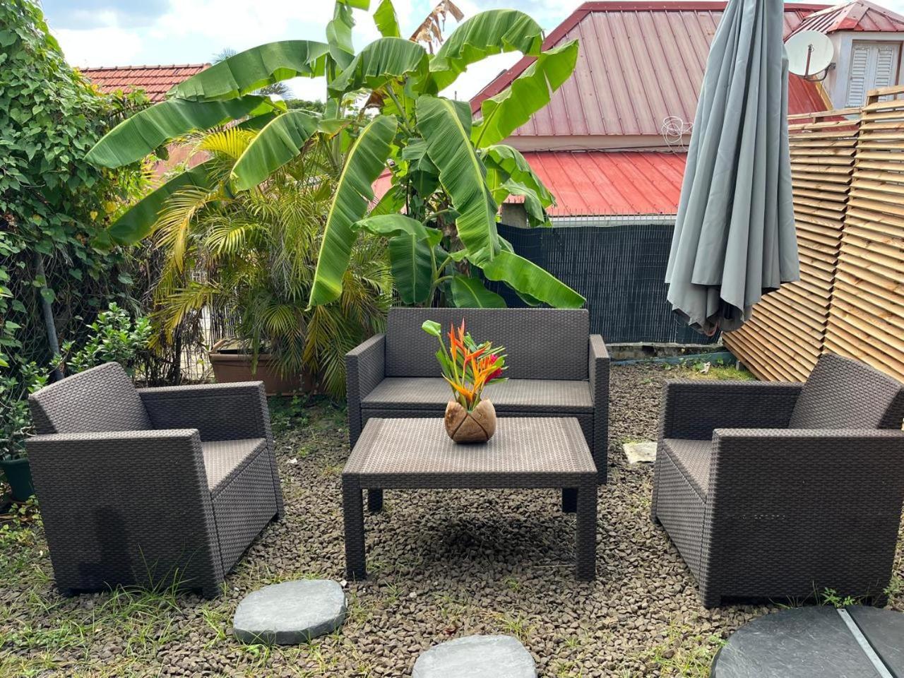 Agreable Appartement En Rez-De-Jardin A 450M De La Mer سانت آن المظهر الخارجي الصورة